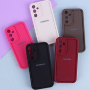 تصویر قاب سولید سامسونگ Galaxy A55 محافظ لنزدار Samsung Galaxy A55 Cover Case