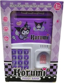 تصویر گاوصندوق رمزدار موزیکال 999 طرح کرومی 