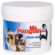 تصویر دستمال مرطوب مخصوص دندان حیوانات مستر پنگوئن ا Mr.Panguin Dental Wipes 70 Pcs Mr.Panguin Dental Wipes 70 Pcs