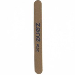 تصویر سوهان قهواي متوسط بيضي152 زد وان zone nail file 152