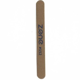 تصویر سوهان قهواي متوسط بيضي152 زد وان zone nail file 152