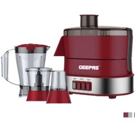 تصویر غذاساز 4 در 1 جی پاس مدل GSB9990 Geepas GSB9990 4-in-1 Food Processor - Electric Blender Juicer, 2-Speed with Pulse Function & Safety Interlock |Juicer, Blender & Coffee Mill Included