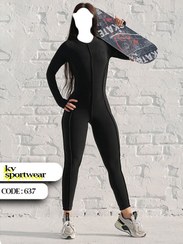 تصویر اورال سرهمی ورزشی زنانه کد 006 womens sports overalls code 006