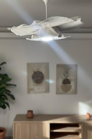 تصویر لوستر طرح گل 