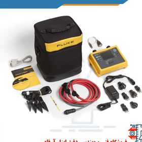 تصویر دیتالاگر و پاور آنالایزر توان سه فاز ، فلوک مدل FLUKE 1735 Data logger and power three-phase power meter, model Fluke FLUKE 1735