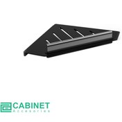 تصویر شلف حمام فانتونی مدل S008 یک طبقه مثلثی 