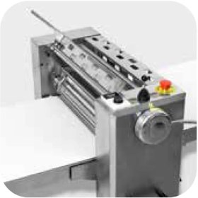 تصویر خمیر پهن کن 40 سانت Tinder مدل Hubert (شیتر) desktop sheeter hubert 40cm