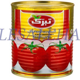 تصویر رب گوجه فرنگی 800 گرمی تبرک (12 عدد در هر کارتن) - (فروش عمده و صادراتی) - کد 824684 