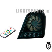 تصویر چراغ خطر عقب اسپرت پراید 111 طرح فراری فولکالر چراغ خطر عقب اسپرت پراید 111 طرح فراری (جفت) (ضمانت) (فولکالر))