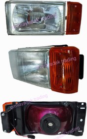 تصویر چراغ جلو پیکان قدیم چپ TBH 