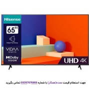 تصویر تلویزیون 65 اینچ هایسنس مدل Hisense 65A62KS 65inch TV Hisense 65A62KS