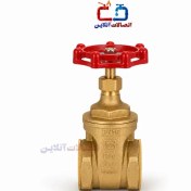 تصویر شیر فلکه کشویی کیز ایران سایز ۲.۵ اینچ سبک و سنگین 