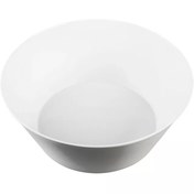 تصویر پیاله چینی زرین فرم اس سفید (سایز 21) Zarin Iran S-form White 1 Piece Porcelain Bowl 21