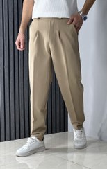 تصویر شلوار مردانه مام مازراتی کرم 