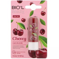 تصویر بالم لب گیلاس Cherry بیول BIóL مدل Care & Sweet حجم ۴/۸ گرم 