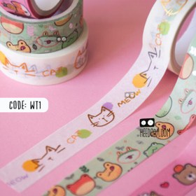 تصویر چسب واشی Happy Animals 