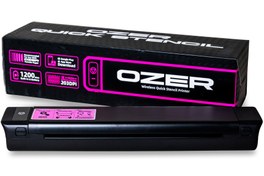 تصویر دستگاه پرینتر حرارتی _ بلوتوثی وایرلس دار برند اوزر ozer ا OZER M08Pro Wireless Tattoo Bluetooth Printer OZER M08Pro Wireless Tattoo Bluetooth Printer