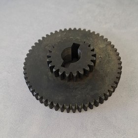 تصویر چرخ‌دنده سوم بزرگ دوبل فلزی کاغذخردکن رمو – Remo C-3100 