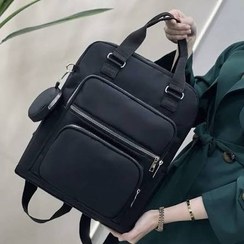 تصویر کوله پشتی زنانه برزنتی ۶ زیپ 