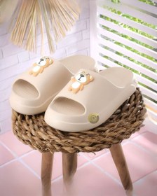 تصویر صندل بچگانه مدل خرسی - سرمه ای,32 