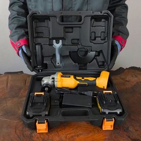 تصویر مینی فرز شارژی اینتیمکس مدل 0463 موتور براشلس ۱۱۸ ولت 