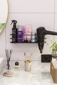 تصویر Bino Banyo+Aksesuarlar%C3%84%C2%B1+Banyo+D%C3%83%C2%BCzenleyici+Yap%C3%84%C2%B1%C3%85%C2%9Fkanl%C3%84%C2%B1+Sa%C3%83%C2%A7+Kurutma+Makinesi+F%C3%83%C2%B6n+Makinesi+Organizer+Raf - کالایول 