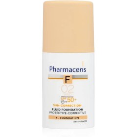 تصویر کرم پودر مایع فارماسریز FLUIDE 02 SAND SPF50 حجم 30 میلی لیتری 