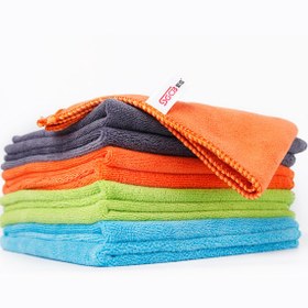 تصویر دستمال مایکروفایبر 40 در 40 اس جی سی بی مدل SGCB Microfiber Car Detailing Towel SGGD283 