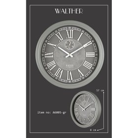تصویر ساعت دیواری والتر مدل A6005GR 