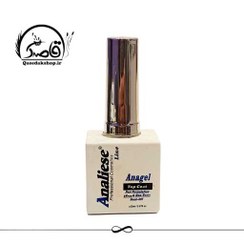 تصویر تاپ ژل رزگلد ناخن ANALIZE 20ML 