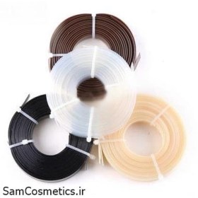 تصویر چسب اکستنشن مو کراتین رولی سوکپ (مشکی) 