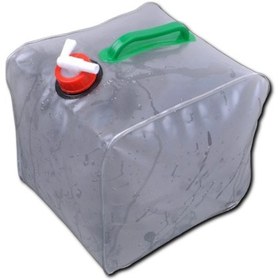 تصویر گالن آب تاشو ۱۵ لیتری 