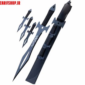 تصویر چاقوی سفری بامبو پرتابی ساخت زنجان 