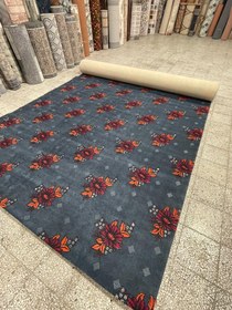 تصویر موکت پامچال سرمه ای 