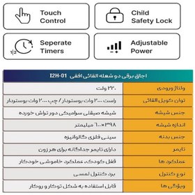 تصویر اجاق دو شعله DST مدل І2H-01 