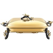 تصویر سوفله خوری مستطیل گلدکیش طرح الیکا سایز بزرگ رنگ 