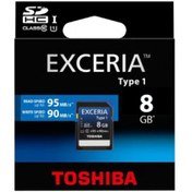 تصویر کارت حافظه SD Toshiba 8G 