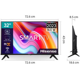 تصویر تلویزیون هایسنس 32A4K Hisense 32 A4K HD 2023 SMART TV