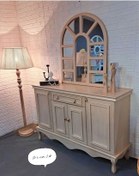 تصویر آینه کنسول تمام چوب کد ۲۳۱ 