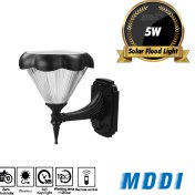 تصویر چراغ دیواری خورشیدی 5 وات برند مودی مدل IR-MD7105-C MODI LED Wall Light 5W IR-MD7105-C