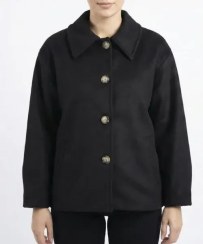 تصویر پالتو یقه شکاری 