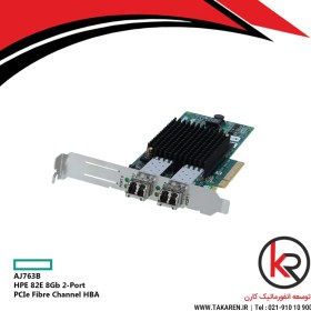 تصویر کارت اچ پی مدل HPE 82E 8Gb 2-Port PCIe Fibre Channel HBA | AJ763B 