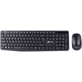 تصویر کیبورد و موس بی سیم پرووان مدل PMK20W ProOne PMK20W Wireless Keyboard