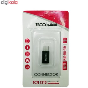 تصویر مبدل MicroUSB به USB-C تسکو مدل TCN 1313 TCN 1313