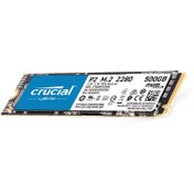 تصویر حافظه اس اس دی کروشیال مدل P2 با ظرفیت 500 گیگابایت Crucial P2 500GB PCIe M.2 2280 NVME SSD