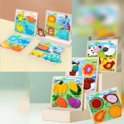 تصویر پازل ۴تیکه برجسته واتبردی 