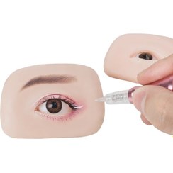 تصویر پوست سیلیکونی تمرینی طرح چشم Practice silicone skin eye design