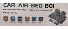 تصویر تشک بادی داخل ماشین ضخیم شاهین Air mattress car shahin