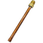 تصویر لوله مسی سری مغزی دار برنجی 3/8 اینچ 