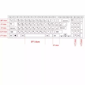 تصویر ست استیکر لپ تاپ طرح ماربل 